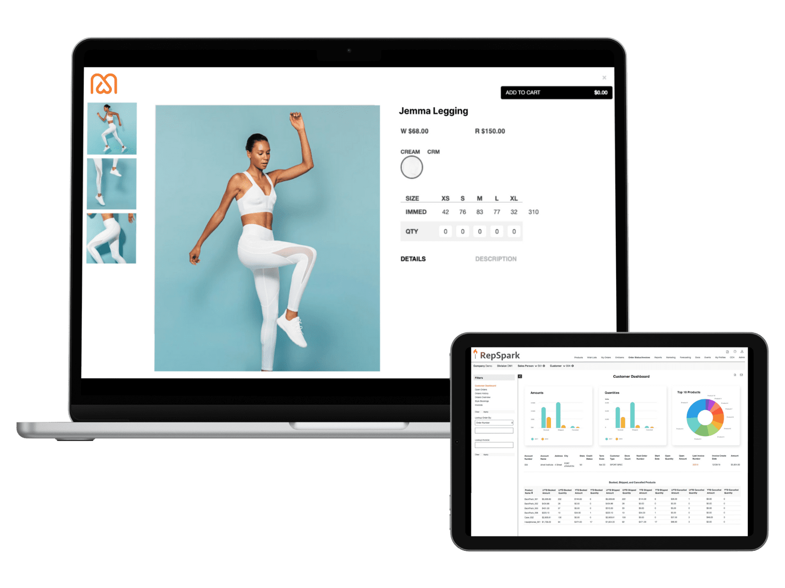 RepSpark for Fitness Brands