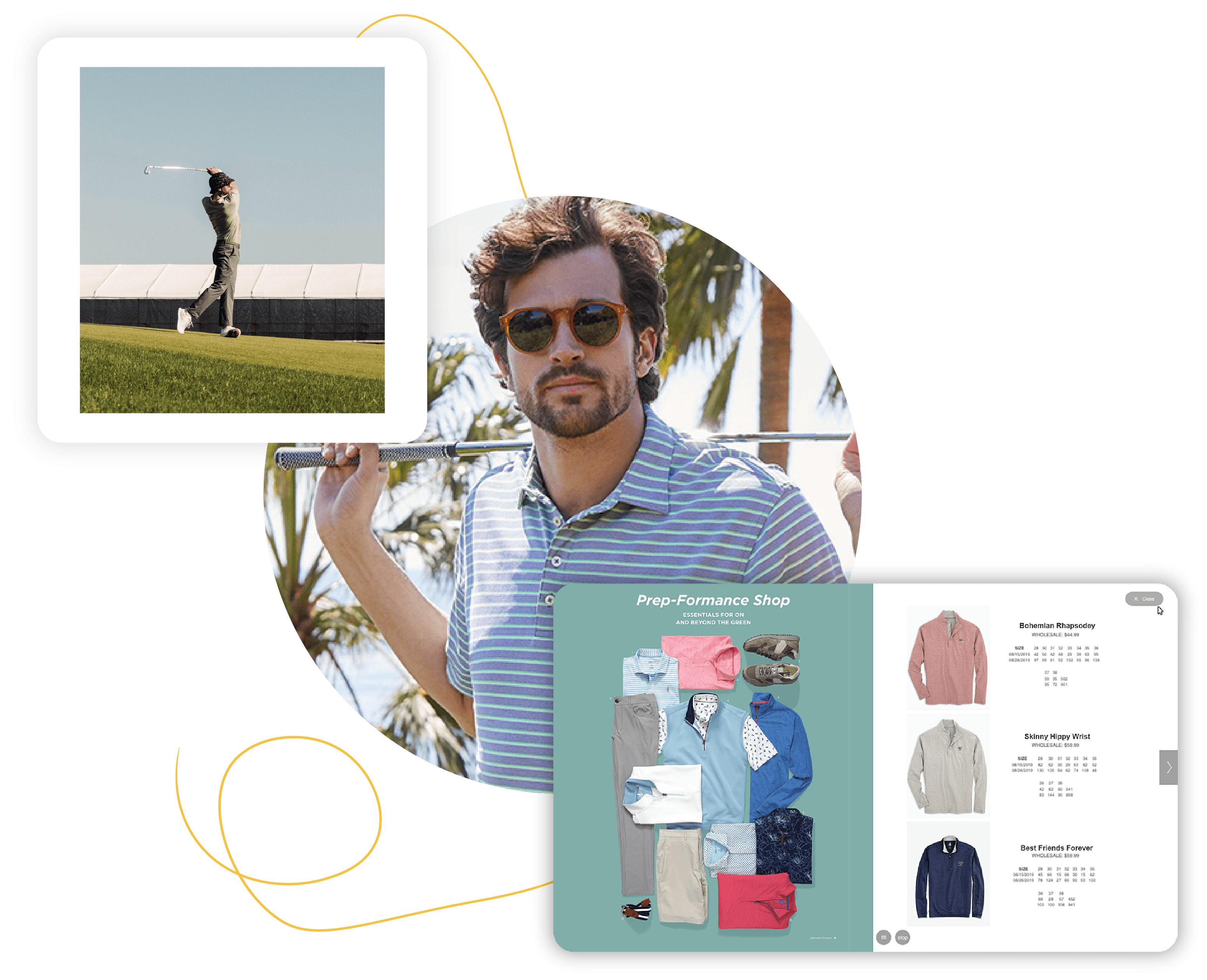 Golf - Men - Digital Catalog - Order Entry