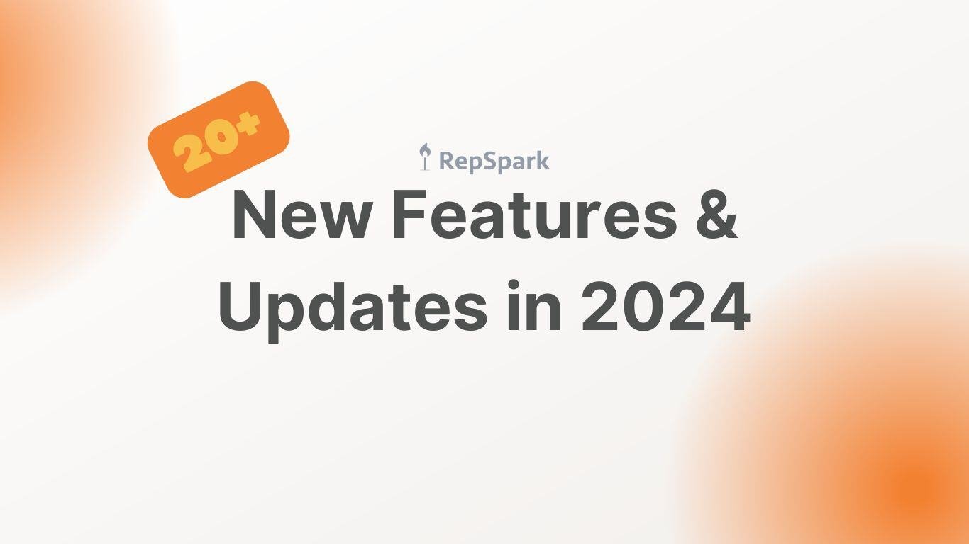 check out all the new features and updates RepSpark released in 2024 as we look toward 2025 wholesale software releases