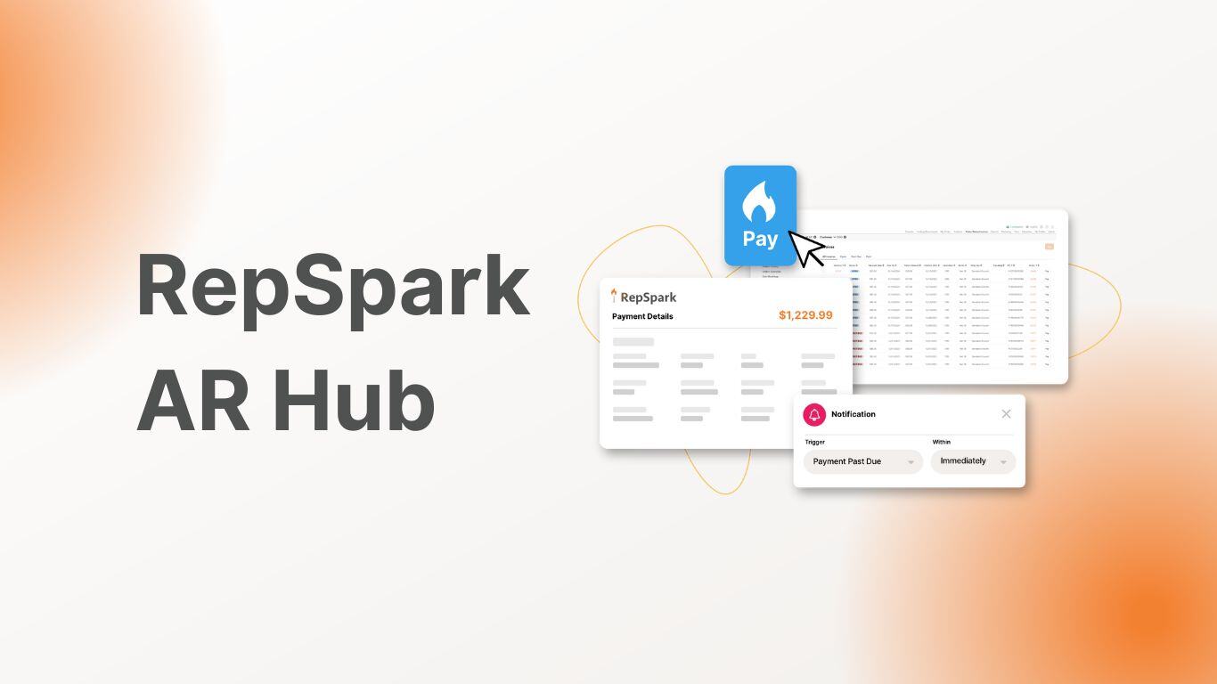 manage your invoices more efficiently with RepSpark's A/R Hub