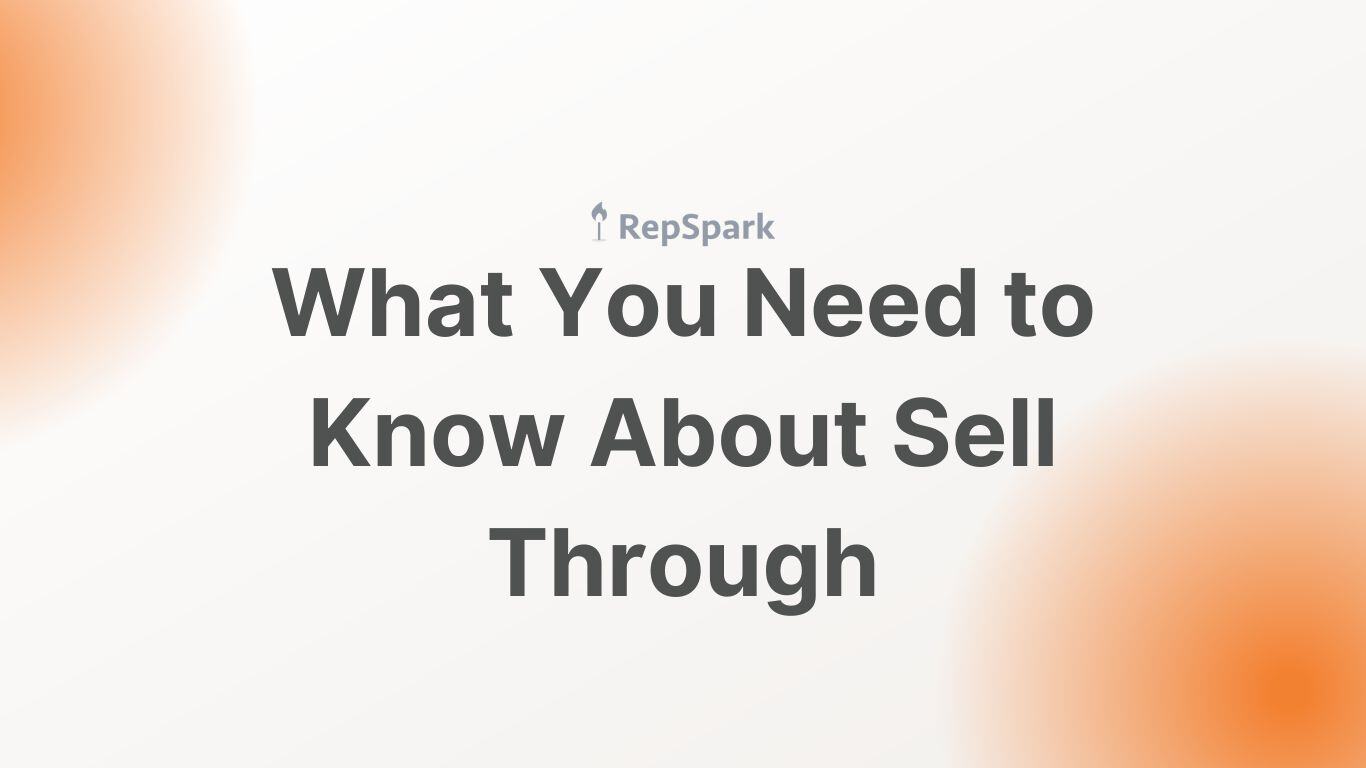 sell through is the most important metric for wholesale brands,  here's why